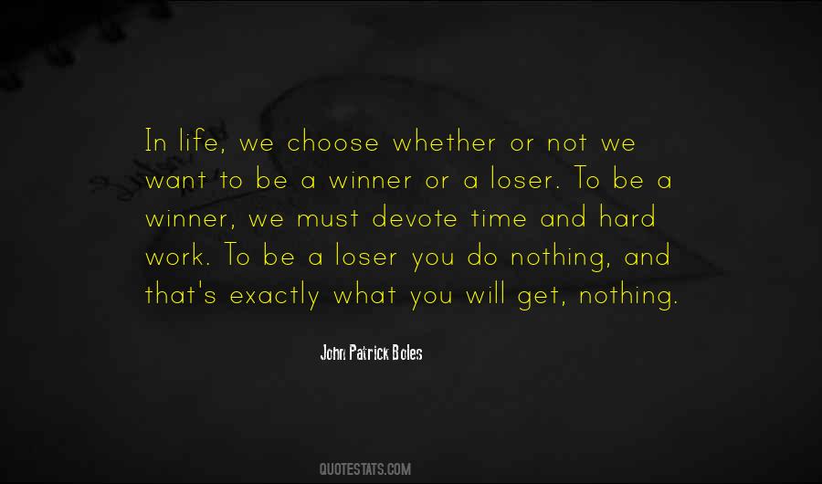 Winner In Life Quotes #1171455