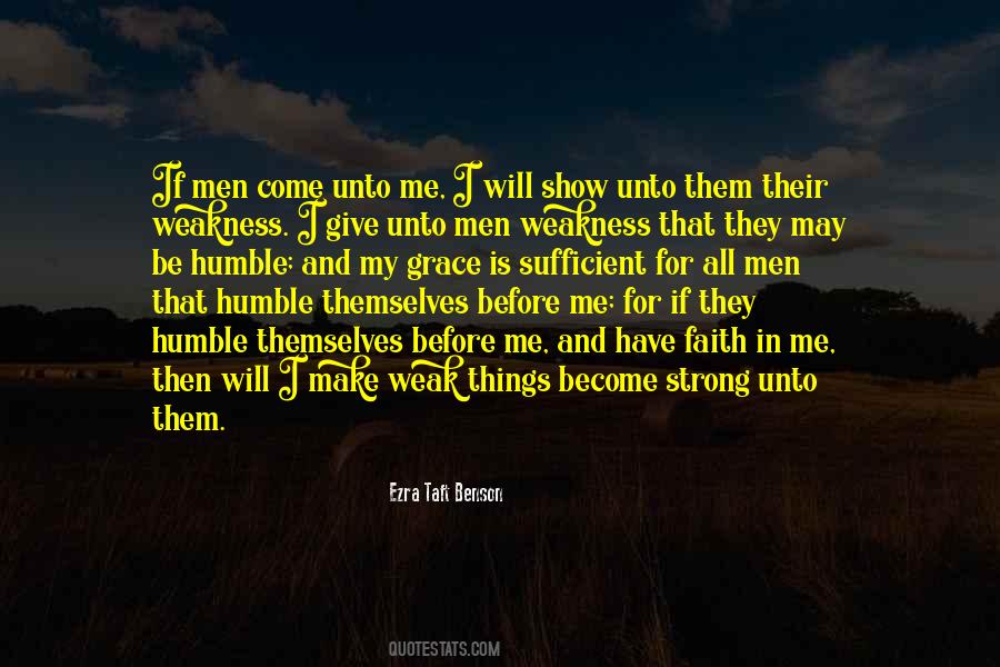 Humble But Strong Quotes #1468678