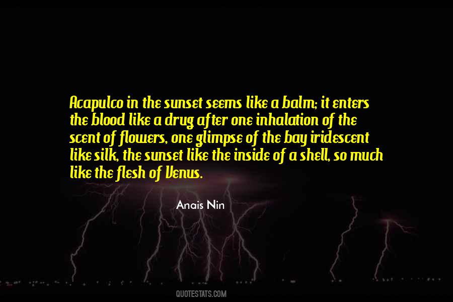 Sunset Flower Quotes #1360241