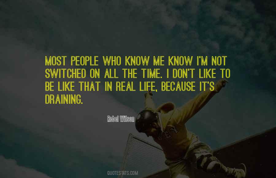 Who Know Me Quotes #1703732