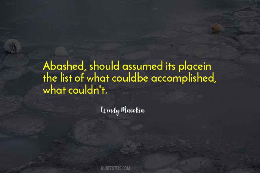What Should Be In Quotes #350092