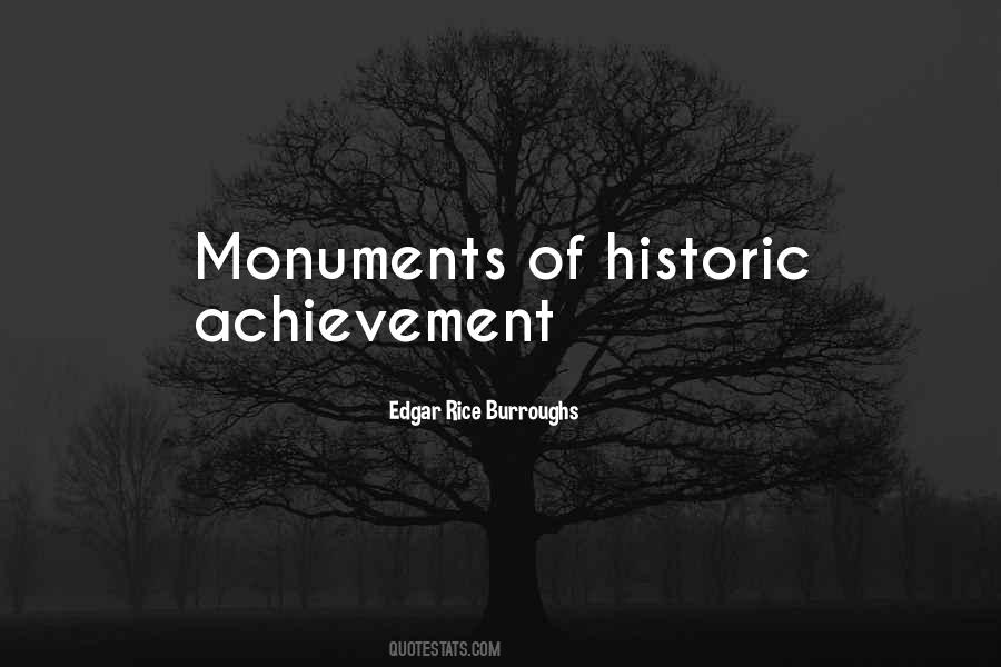 Historic Monuments Quotes #1326339