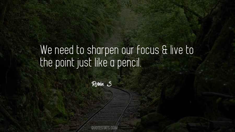 Focus Point Quotes #1194043
