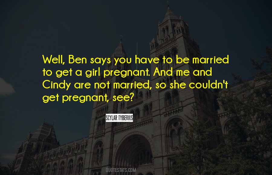 Get Me Pregnant Quotes #1149375