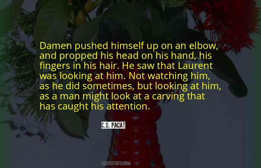 Fingers In Hair Quotes #1088363