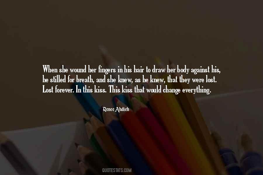 Fingers In Hair Quotes #1194190