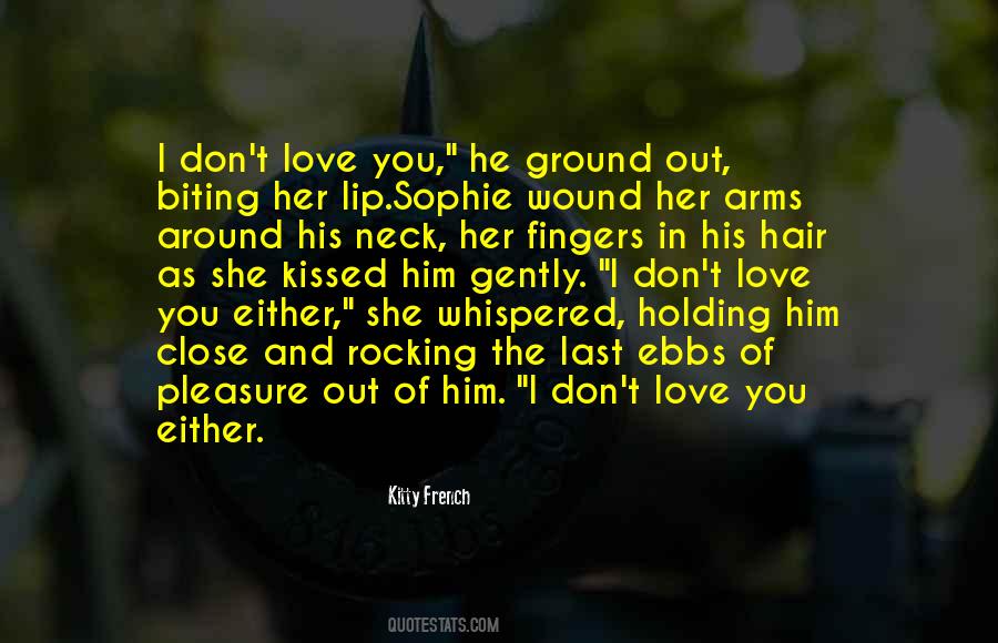 Fingers In Hair Quotes #577881