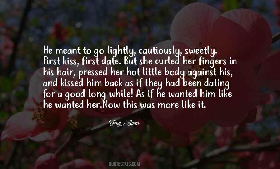 Fingers In Hair Quotes #587878