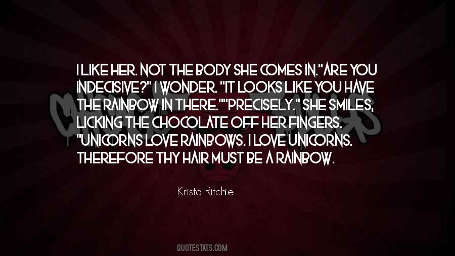 Fingers In Hair Quotes #688538