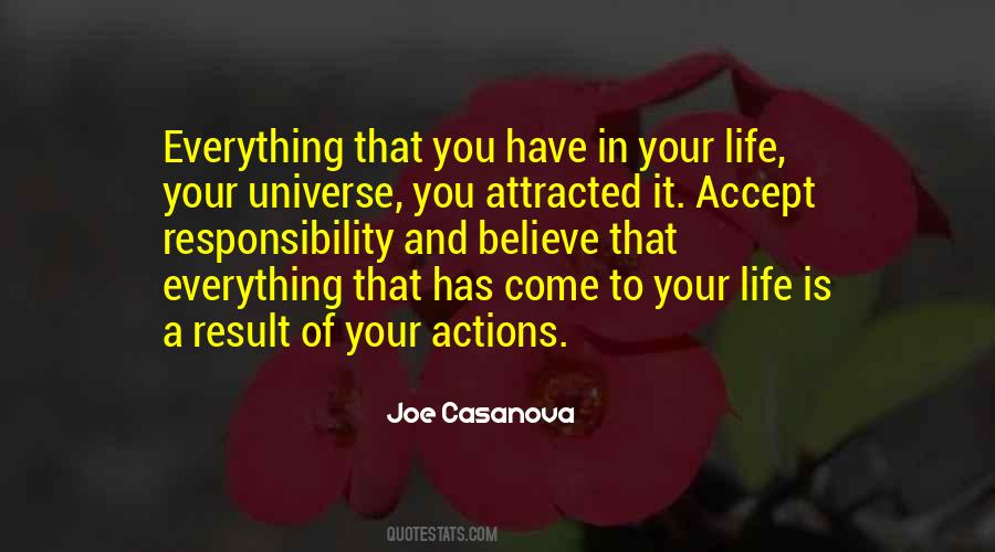 Accept Responsibility For Your Actions Quotes #728578