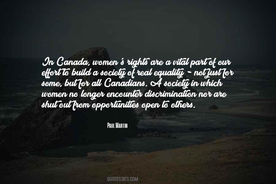 Equality For Women Quotes #463520