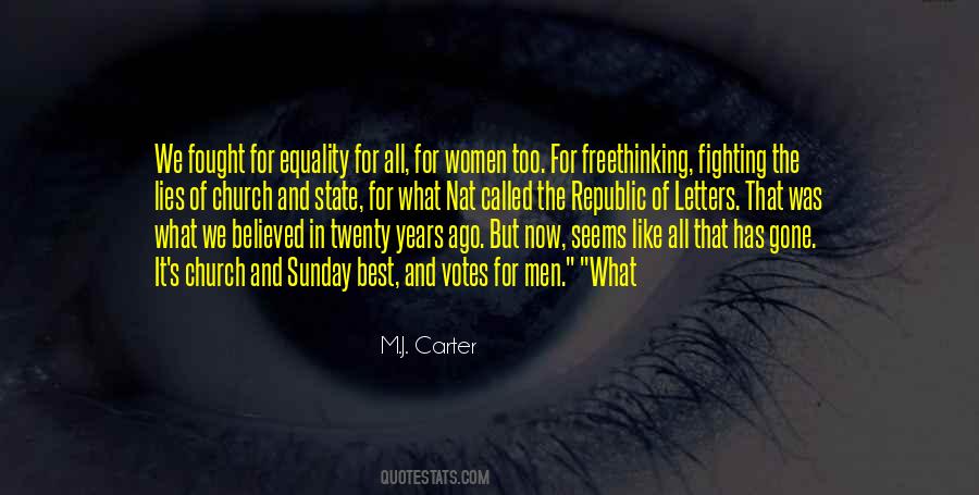 Equality For Women Quotes #645561