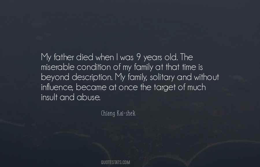 Family Died Quotes #704556