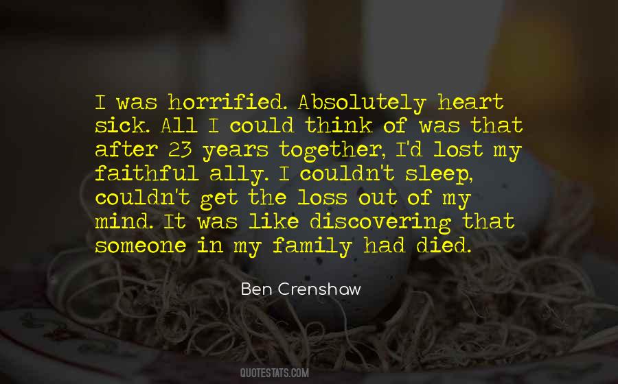 Family Died Quotes #846341