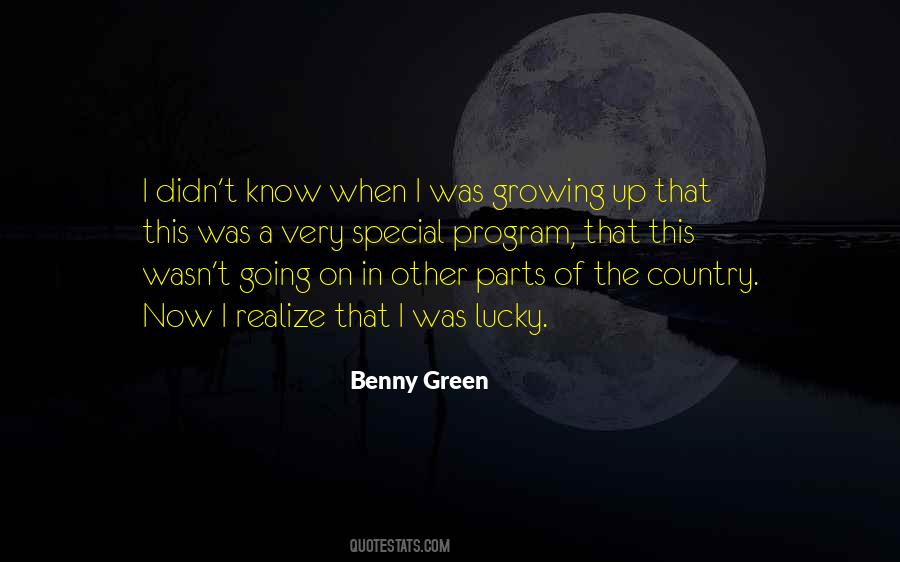 Realize How Lucky You Are Quotes #236113