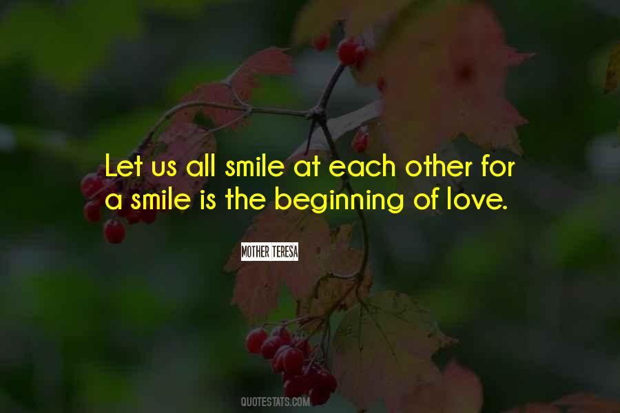 Smile Of Love Quotes #201421