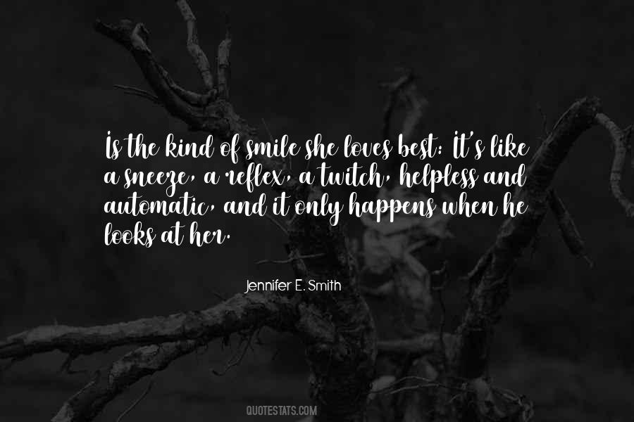 Smile Of Love Quotes #435124