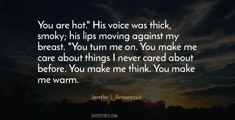 You Think About Me Quotes #64450