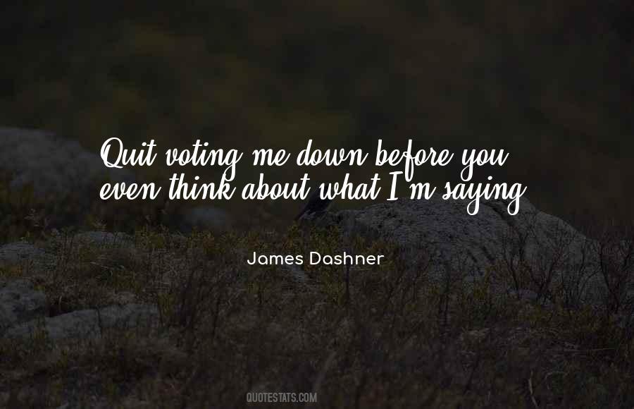 You Think About Me Quotes #95000