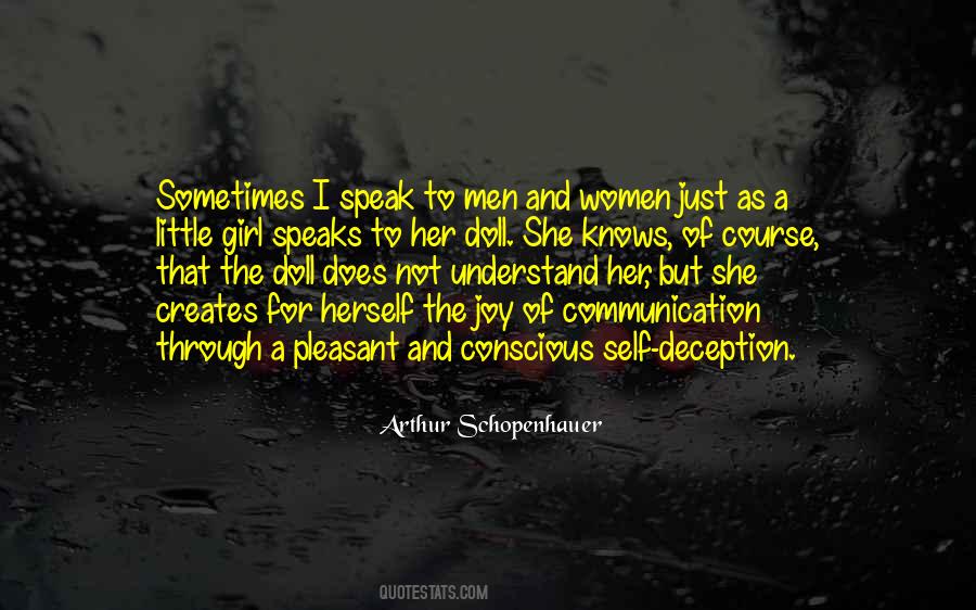 She Knows Herself Quotes #224116
