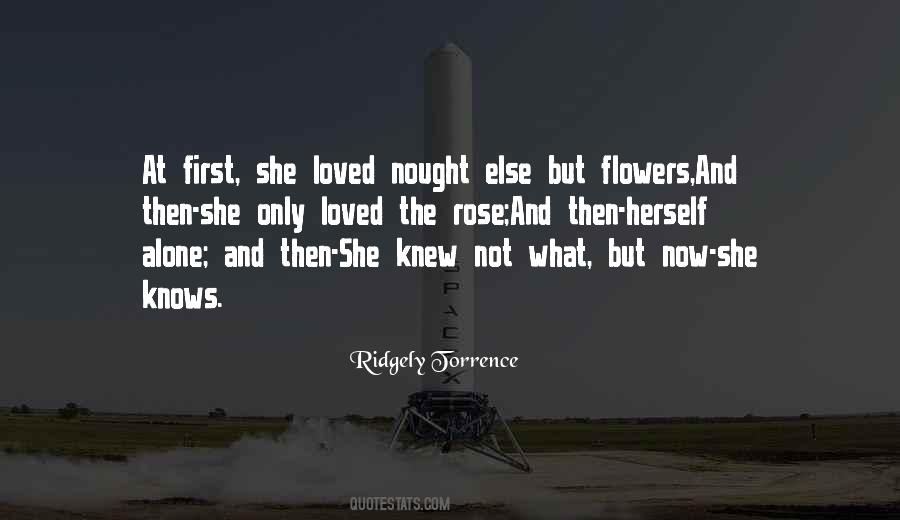 She Knows Herself Quotes #99989