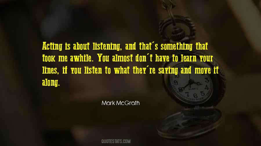 About Listening Quotes #1157706