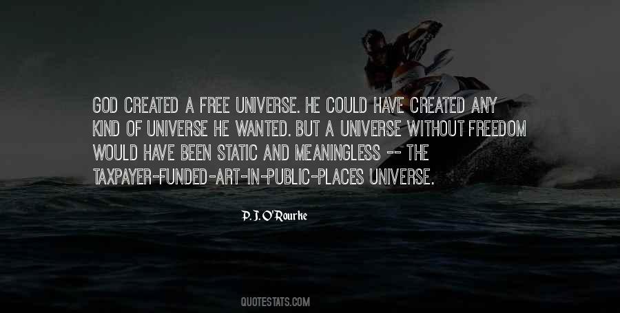 Universe Is Meaningless Quotes #1653403