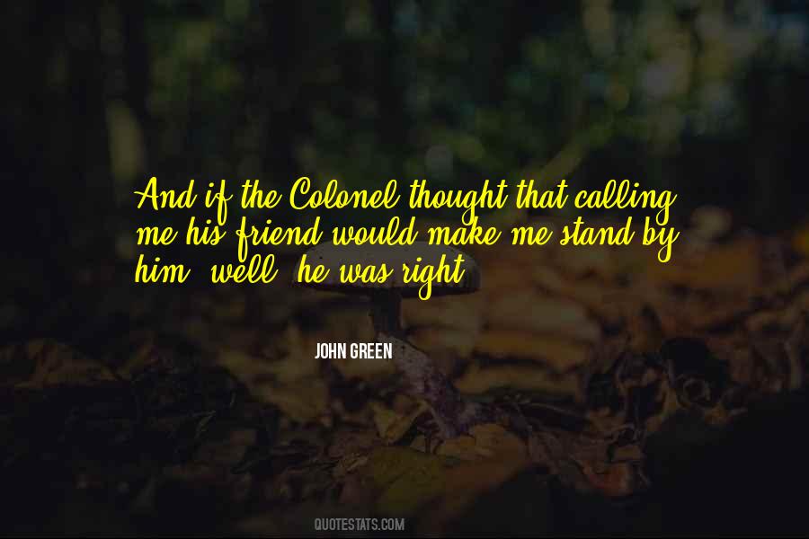 Stand By Him Quotes #179094