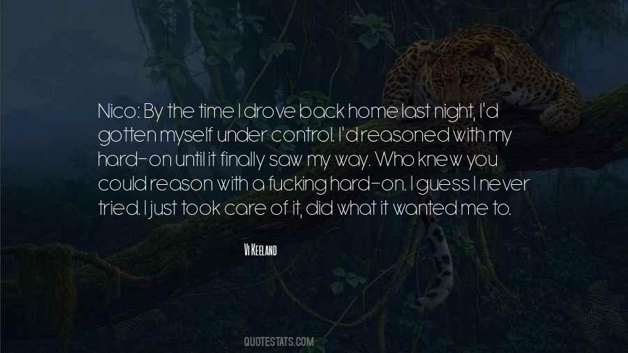 On The Way Back Home Quotes #1757132
