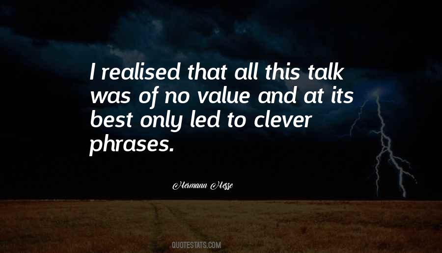 Clever Phrases Quotes #683500