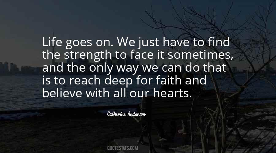 We Find Strength Quotes #553904
