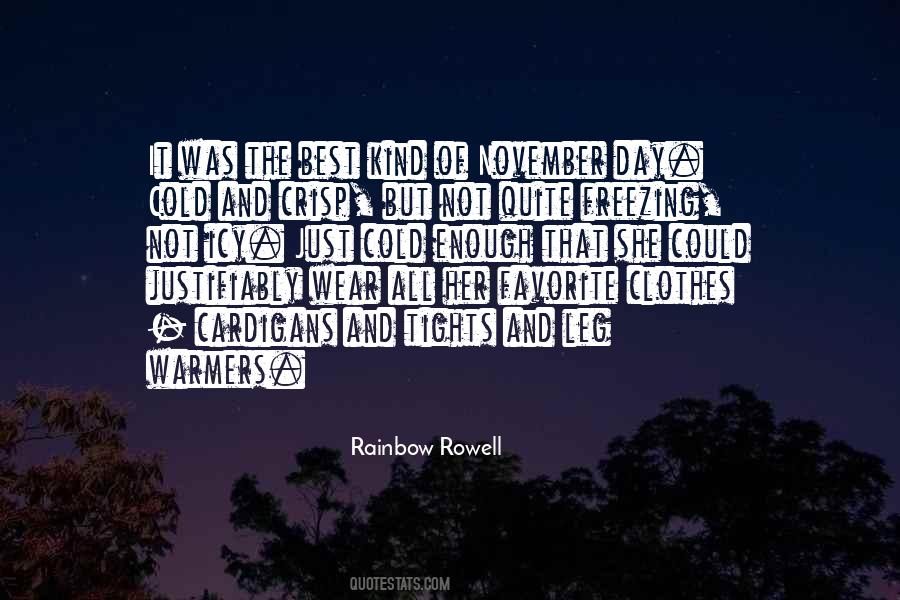 Icy Cold Quotes #1037749