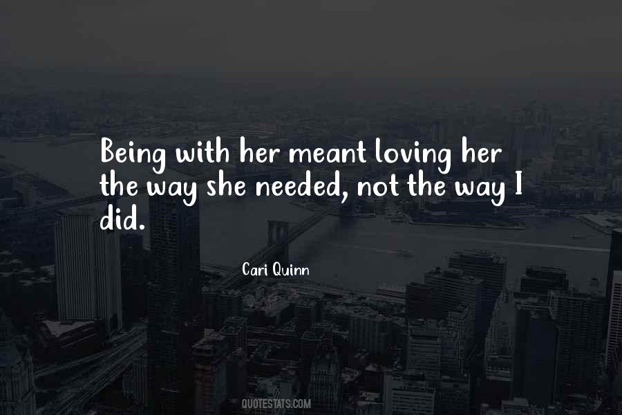 Quotes About Being With Her #1807637