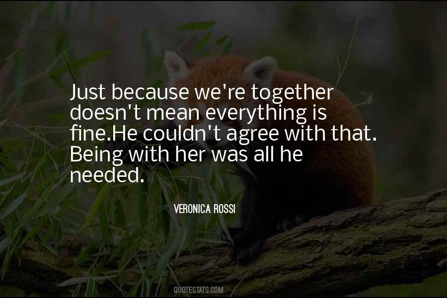 Quotes About Being With Her #755327