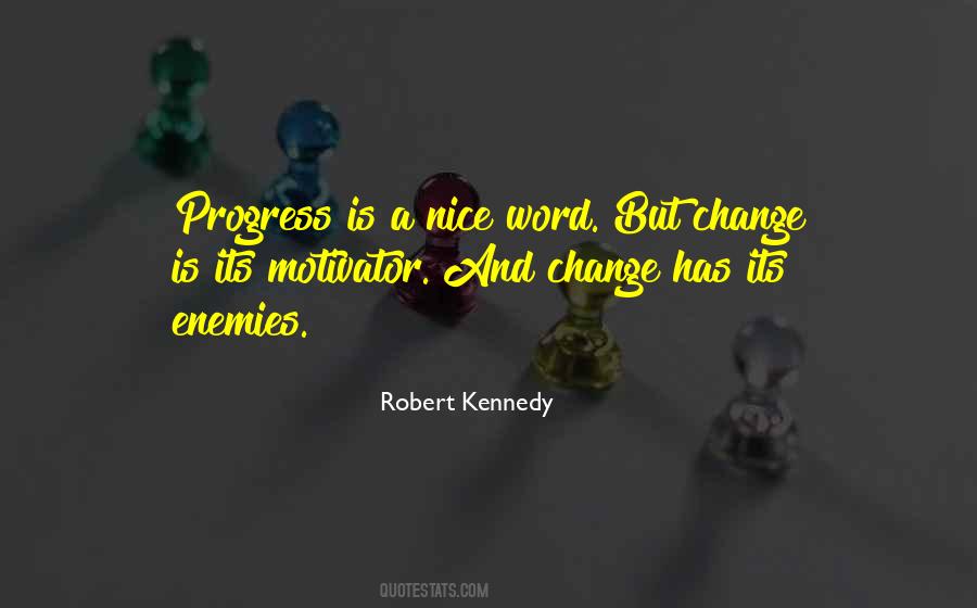 Progress Change Quotes #777351