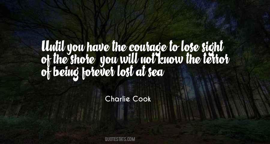 Being At Sea Quotes #1860242