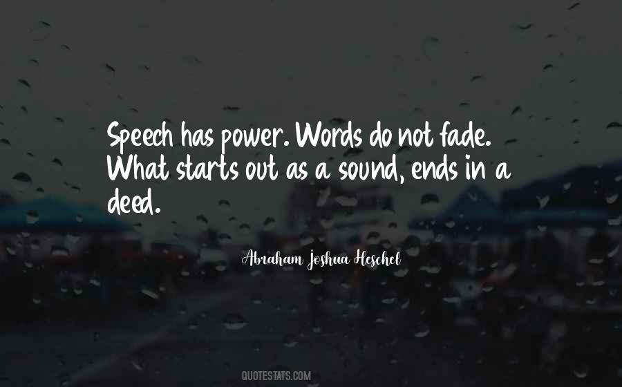 Power Speech Quotes #1280353