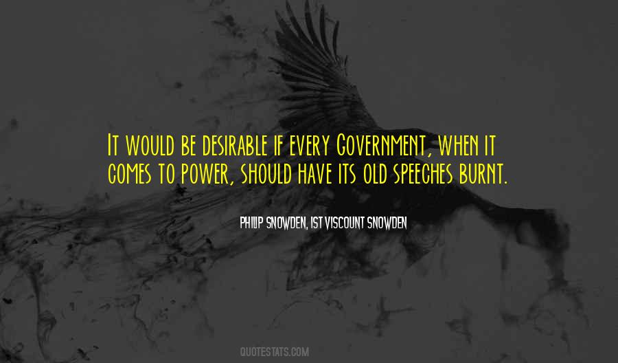 Power Speech Quotes #1370906