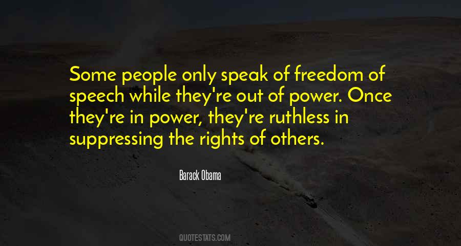 Power Speech Quotes #265176