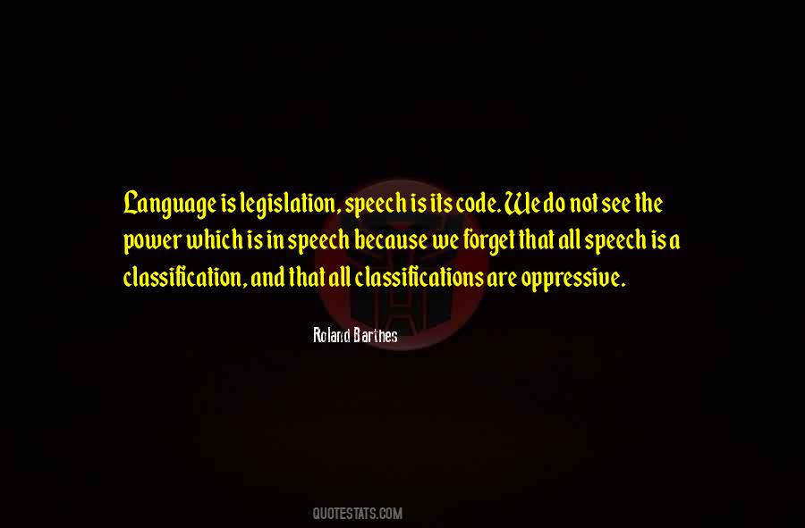 Power Speech Quotes #55616