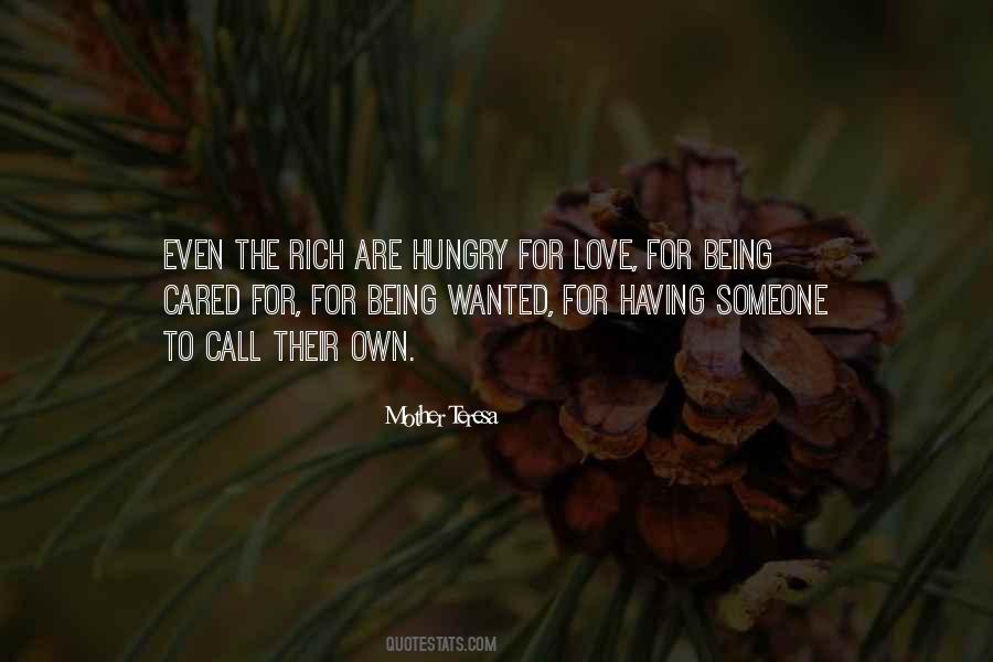 Being Hungry Quotes #46238