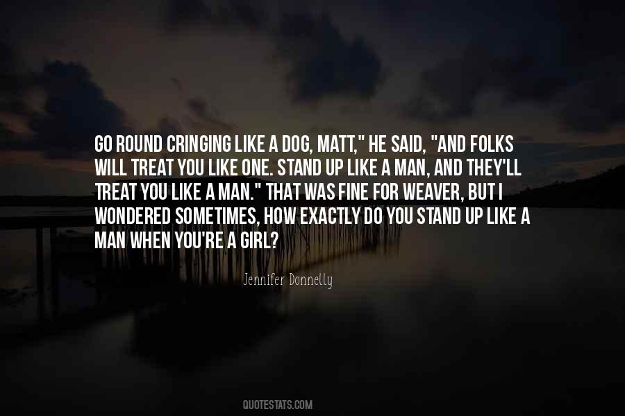 One Man Stand Quotes #104064