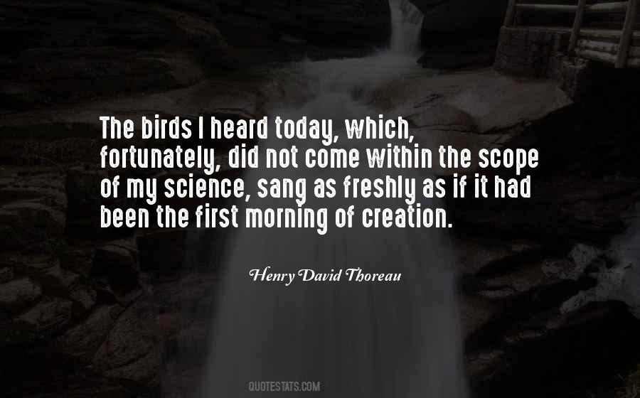 Morning Birds Quotes #1802011