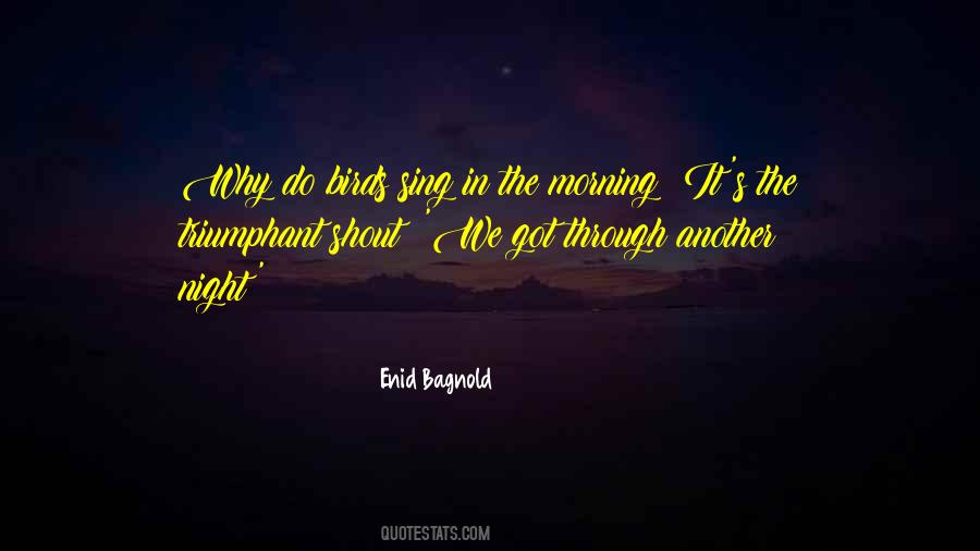 Morning Birds Quotes #323540