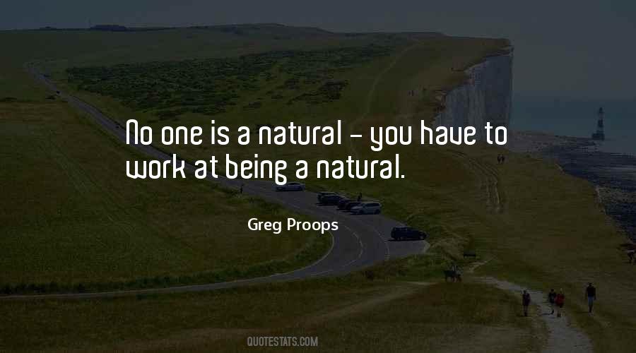 Natural You Quotes #1659531
