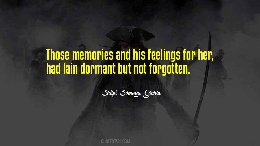 Quotes About Those Memories #102731