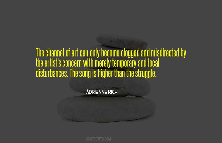 Artist Struggle Quotes #1352318