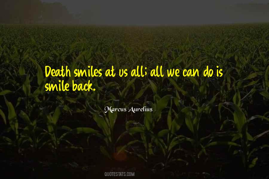 Smile Death Quotes #850830