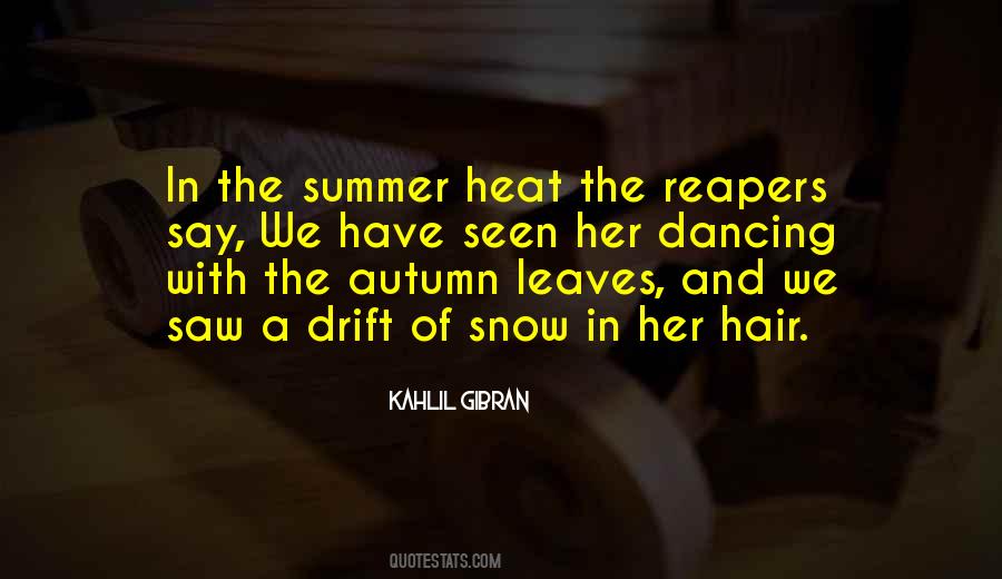 Autumn Snow Quotes #154869