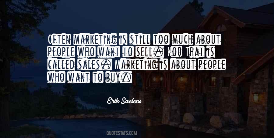 Marketing Sales Quotes #363007